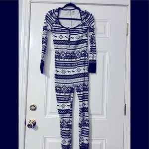 XS VS Onsie Christmas Pajamas NWOT